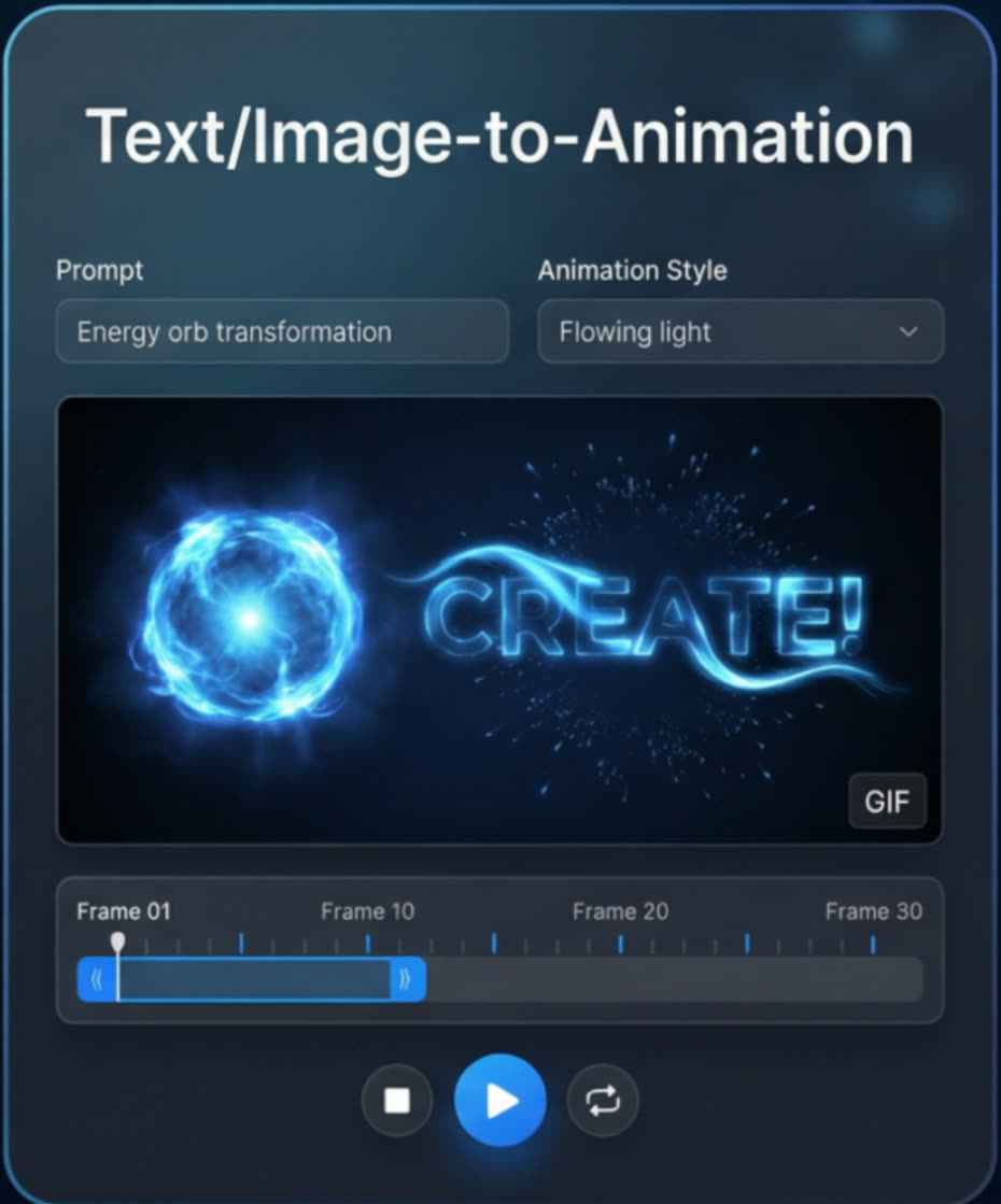 Text/Image-to-Animation